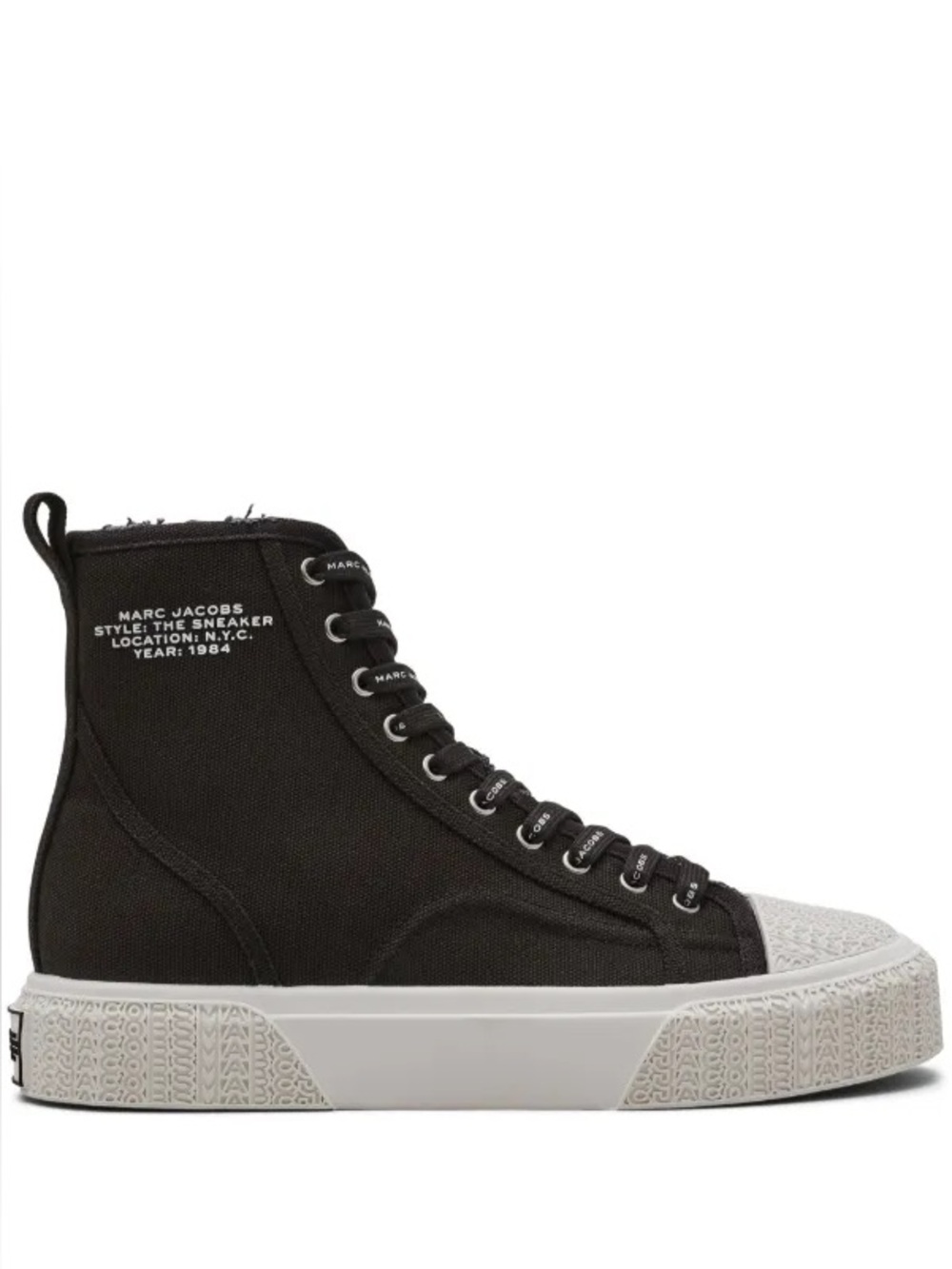 Marc Jacobs Canvas High-Top Sneakers